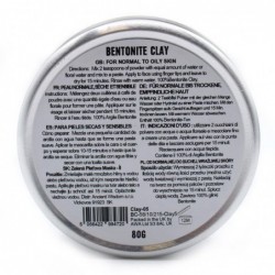Maska za obraz iz bentonitne gline 50 g