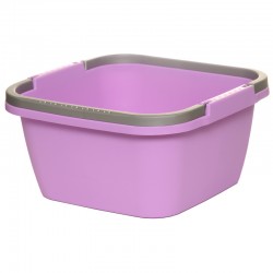 Košara pravokutna s ručkama M ljubičasta