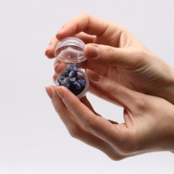 Bomba do koupele s náramkem z kamenů Sodalit - 140 g