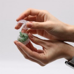 Bomba do koupele se zeleným avanturínovým náramkem