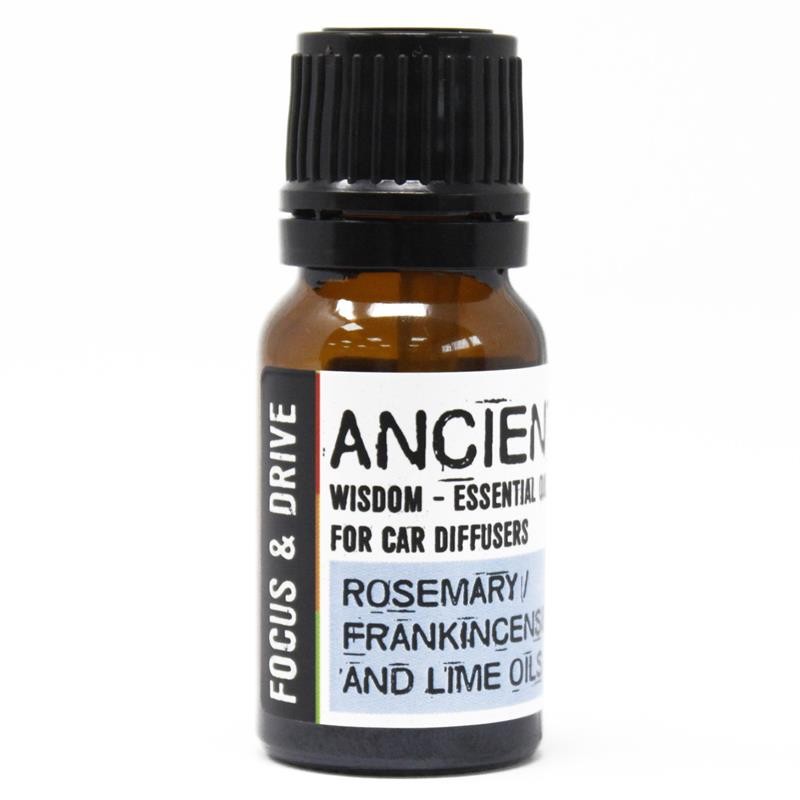 Aromaterapevtska zmes za avtomobile - Koncentracija & Vožnja 10 ml