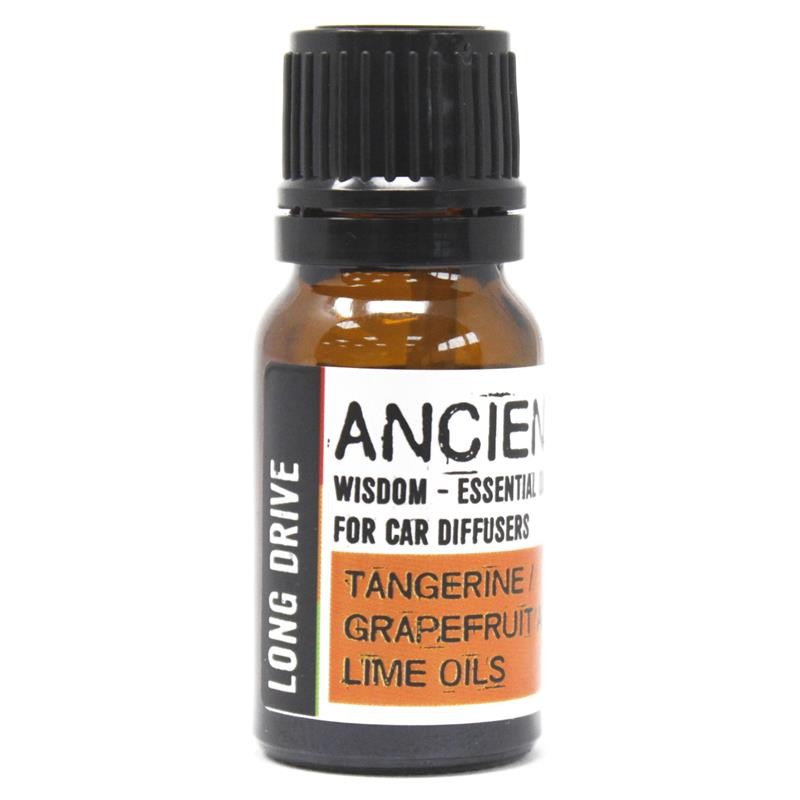 Aromaterapeutická směs do auta - Dlouhá cesta 10 ml