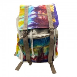 Veľký štvorcový batoh Tiedye Hemp