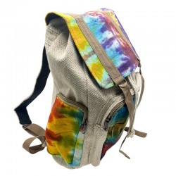Veľký štvorcový batoh Tiedye Hemp