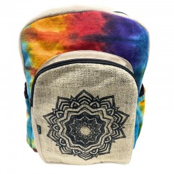 Veľký batoh Tiedye Hemp - Mandala