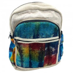 Tiedye Hemp Medium Backpack