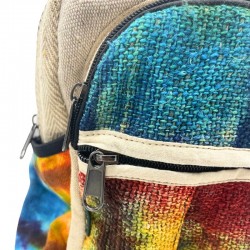 Tiedye Hemp Medium Backpack - 7 čaker