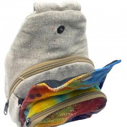 Torba za čez ramo iz konoplje Tiedye