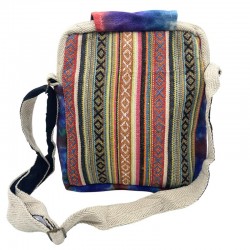 Tiedye Kurirska torba od konoplje 2 Zip & Flop