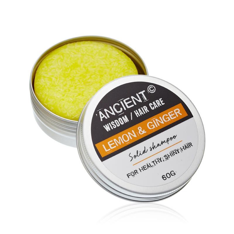 Tuhý šampon 60 g - Citronový zázvor
