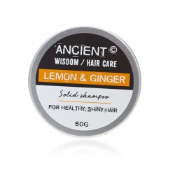 Tuhý šampon 60 g - Citronový zázvor