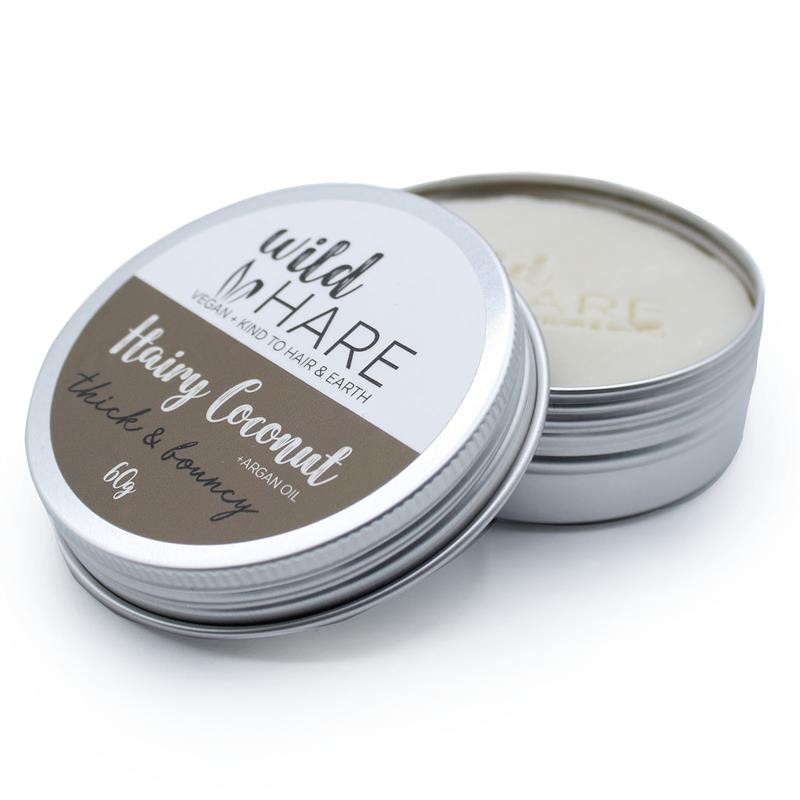 Wild Hare tuhý šampon 60 g - Chlupatý kokos