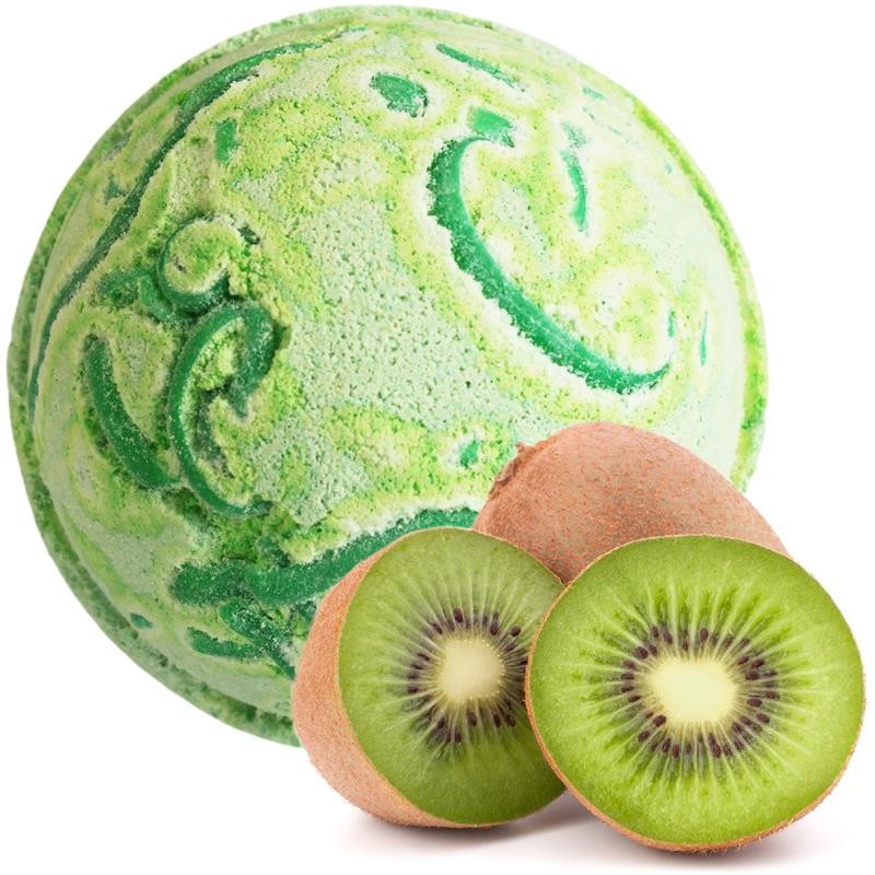 Tropický ráj kokosová koupelová bomba - Kiwi