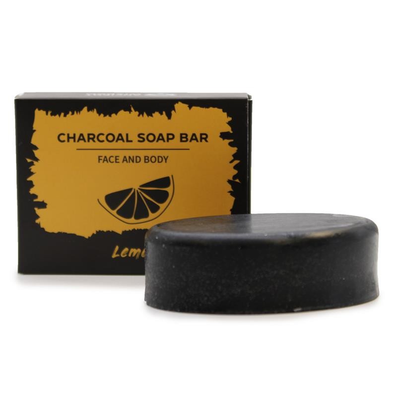 Sapun s ugljenom 85 g - limun