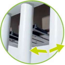 Cvetlično korito MONACO za ograjo