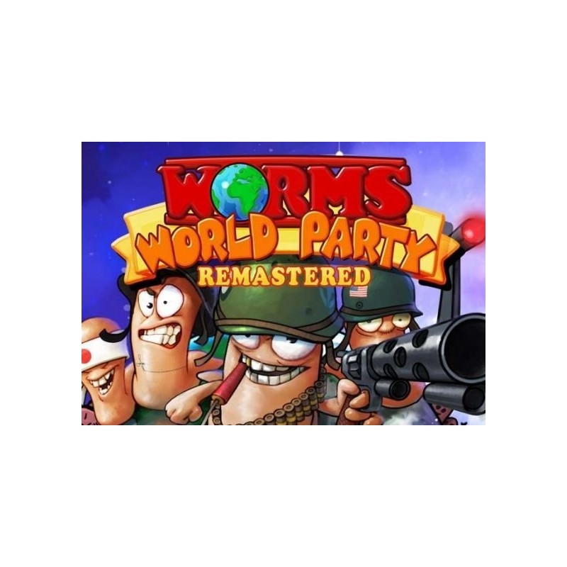 Worms World Party Remastered (PC) CD Ključ za Steam - Globalno