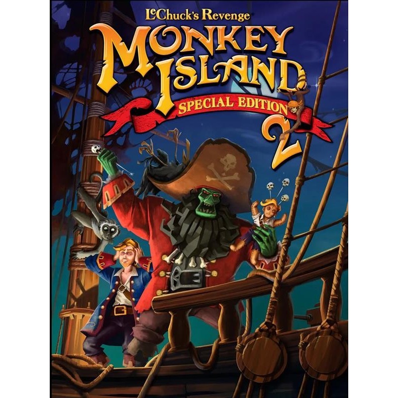 Monkey Island 2 Special Edition: LeChuck’s Revenge Ključ za Steam Evropa