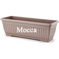 Cvetlično korito mediteran s podstavkom in vodnim rezervoarjem