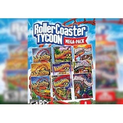 RollerCoaster Tycoon - 9 Megapack (PC) CD Ključ za Steam - Globalno