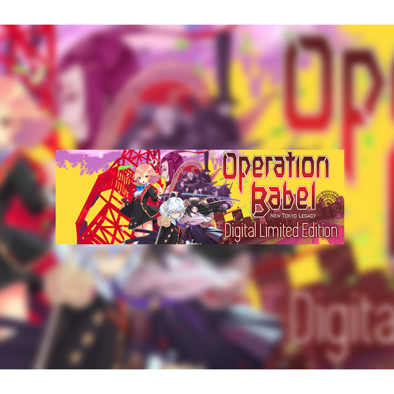 Operation Babel: New Tokyo Legacy Digital Limited Edition Ključ za Steam Evropa