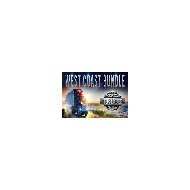 American Truck Simulator West Coast Bundle Ključ za Steam Evropa