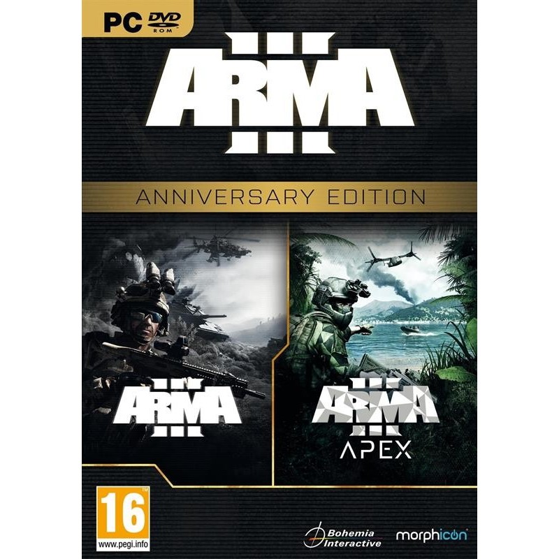 Arma 3: Anniversary Edition Ključ za Steam Evropa