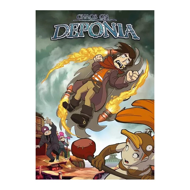 Chaos on Deponia Ključ za Steam Evropa