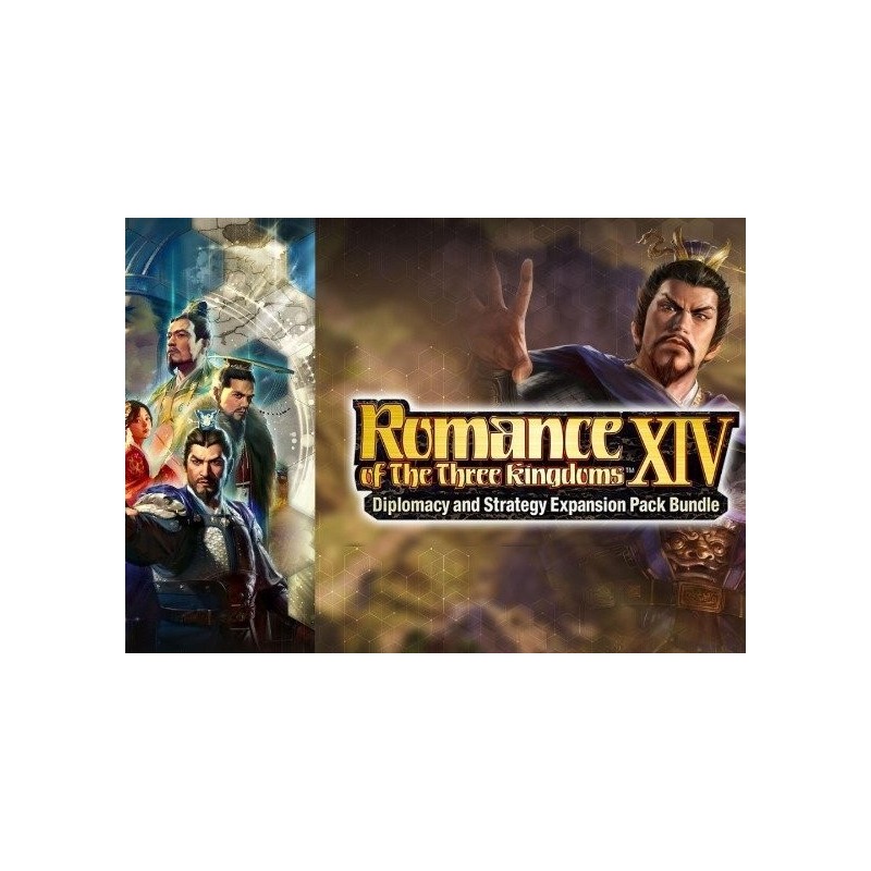 Romance of the Three Kingdoms XIV - Diplomacy and Strategy Expansion Pack Bundle (PC) CD Ključ za Steam - Globalno