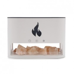 Blaze Aroma difuzor - komora himalajske soli - USB-C - učinek plamena (sol vključena)