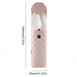 Pink Nano Mist Face Fan & Spray - USB polnjenje